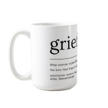 Mug de definição de tristeza - Presente de violaçã