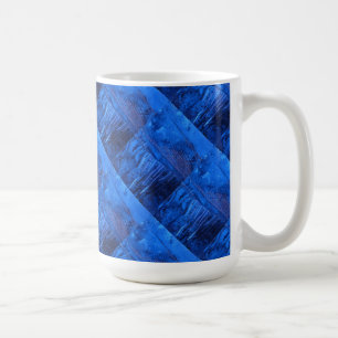 Caneca De Café Mug de design abstrato de "Águas profundas #4 em 