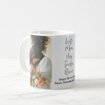 Mug de Dia de as mães personalizado com foto perso