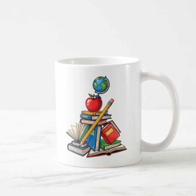 Caneca De Café Mug de Educador Essencial | Presente perfeito para (Direita)