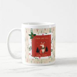 Caneca De Café Mug de Feriado Personalizado com Raposa Gira