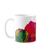 Mug de Flor Magenta