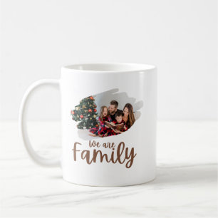 Caneca De Café Mug de Fotografia da Família Simples White Brown