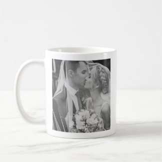 Caneca De Café Mug de Fotografia do Buquê do Dia do Casamento do