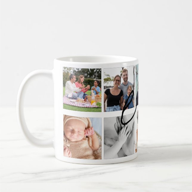 Caneca De Café Mug de Fotografia Personalizada para Netos (Esquerda)