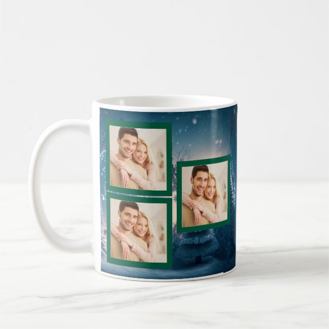 Caneca De Café Mug de Fotografias da Família Personalizável (Esquerda)