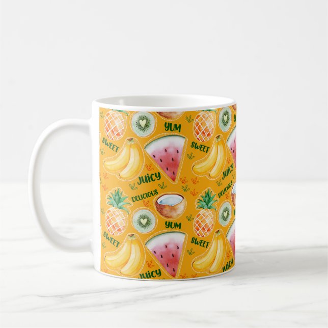 Caneca De Café Mug de Fruta tropical (Esquerda)