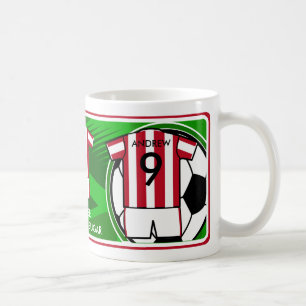 Caneca De Café Mug de futebol do Designer Personalizado SRWa