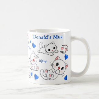 Caneca De Café Mug de Gato e Rato Personalizado