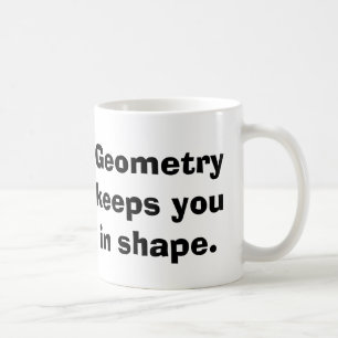 Caneca De Café Mug de Geometria Matemática