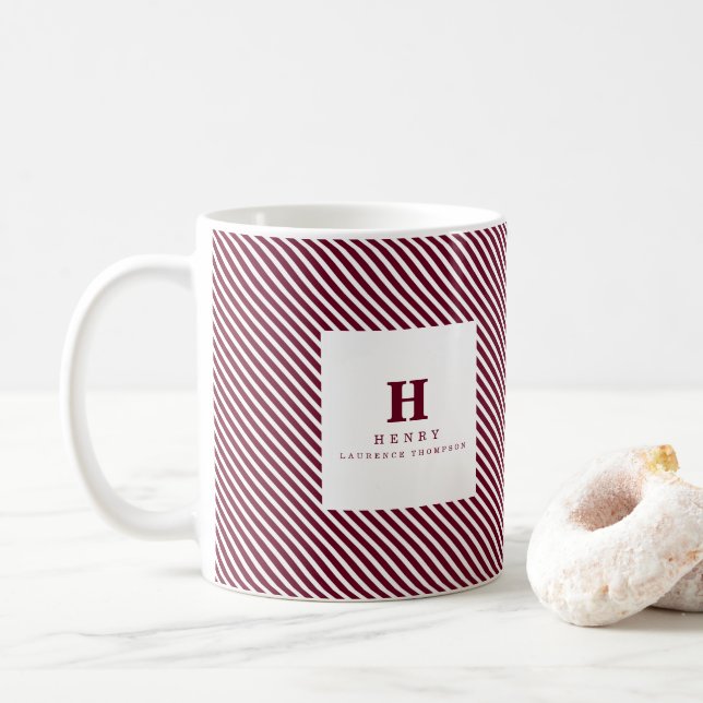 CANECA DE CAFÉ MUG DE GRADUAÇÃO INICIAL (Com Donut)