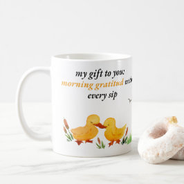 Caneca De Café Mug De Gratidão De Ação De Graças: Um Presente Pen