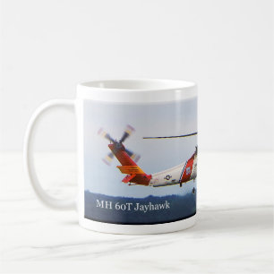 Caneca De Café Mug de helicóptero MH60T Jayhawk