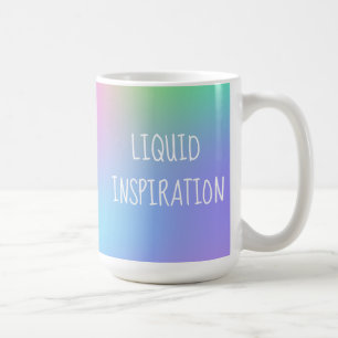 Caneca De Café Mug de Inspiração Líquida