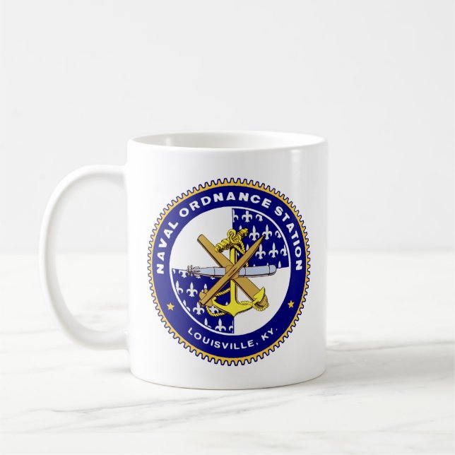 Caneca De Café Mug de logotipo NOSL (Esquerda)