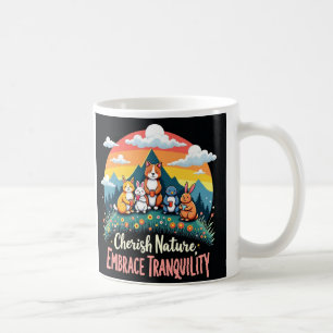 Caneca De Café Mug de Lover Personalizado da Natureza - Presente