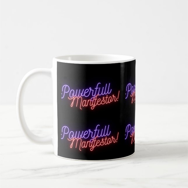 Caneca De Café Mug de Manifestante Poderoso (Esquerda)