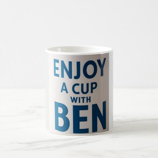 Caneca De Café Mug de Mensagens Personalizado (Centro)