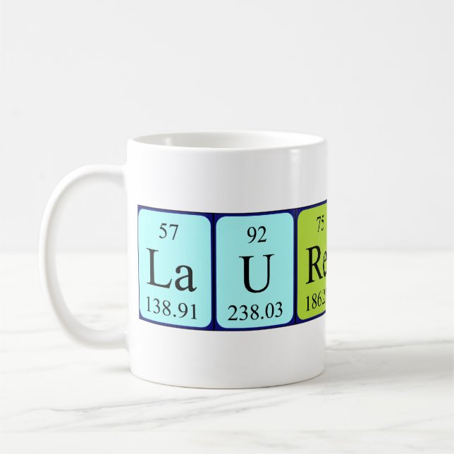 Caneca De Café Mug de mesa periódica Laurentine (Esquerda)