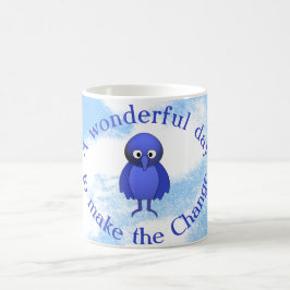 Caneca De Café Mug de Motivação Bluebird