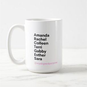 Caneca De Café Mug de mulheres poderosas do High Vibe