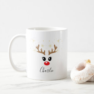 Caneca De Café Mug de Natal para Realizador de Nome Personalizado