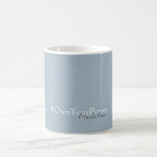 Caneca De Café Mug de Nome Personalizado - Oferta de Empoderament