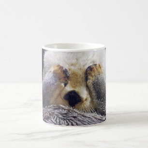 CANECA DE CAFÉ MUG DE OTTER COMICAL PEEK-A-BOO