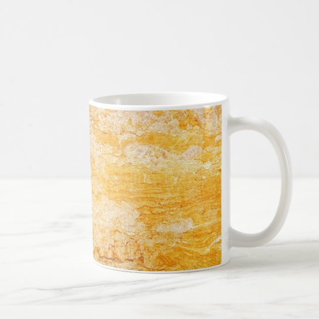 Caneca De Café Mug de Padrão de Pedra Natural (Direita)