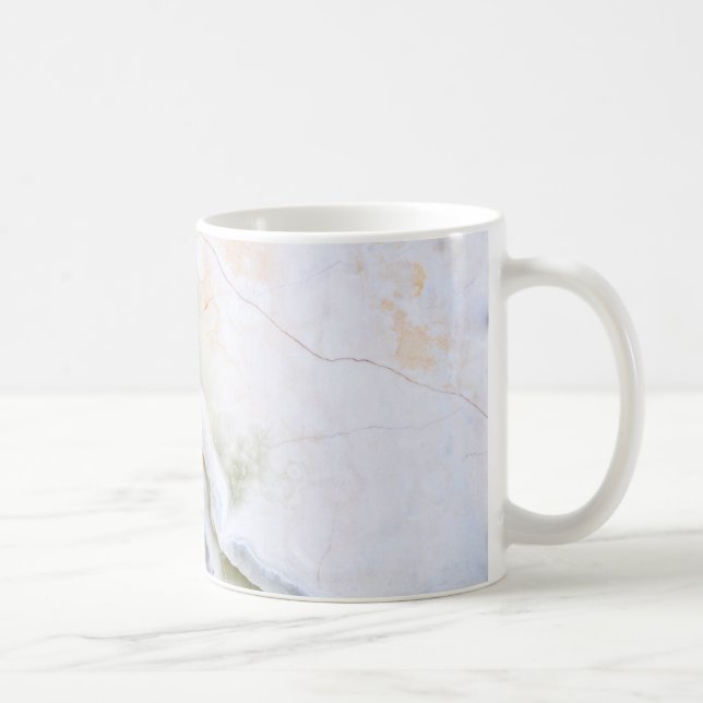 Caneca De Café Mug de Padrão de Pedra Natural (Direita)
