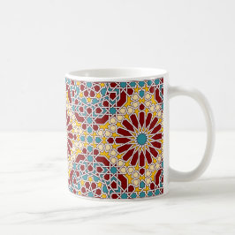 Caneca De Café Mug de padrão geométrico