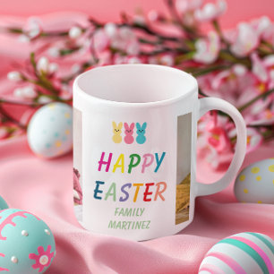 Caneca De Café Mug de Páscoa Personalizado com Fotografia e Texto