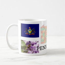 CANECA DE CAFÉ MUG DE PENSILVÂNIA