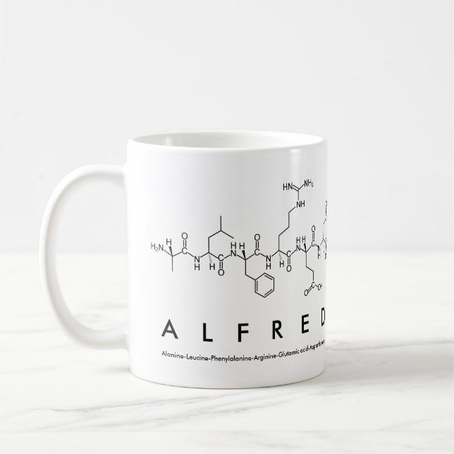 Caneca De Café Mug de peptídeo Alfred (Esquerda)