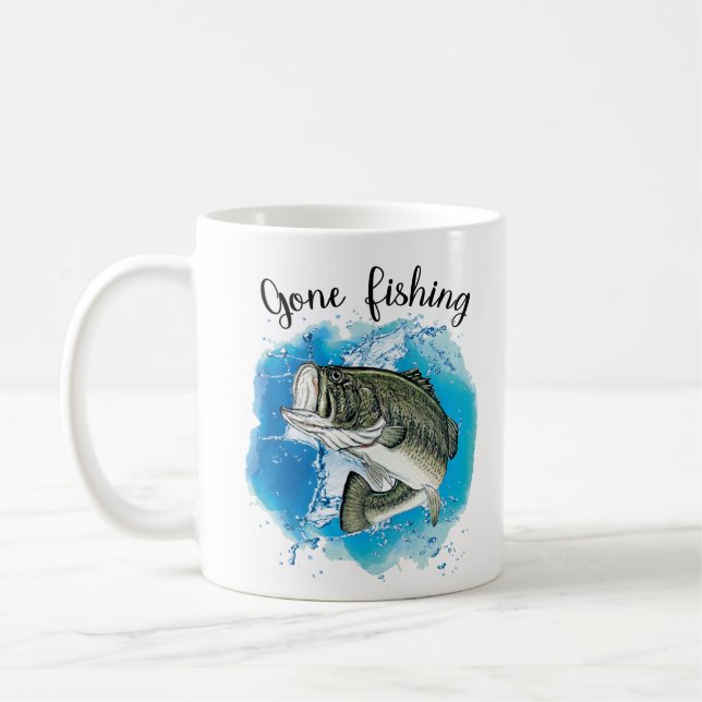 Caneca De Café Mug De Pesca (Esquerda)