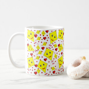 Caneca De Café Mug de pipa amarelo
