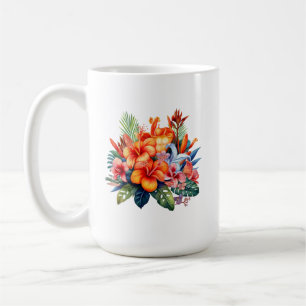 Caneca De Café Mug de planta tropical