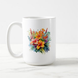 Caneca De Café Mug de planta tropical