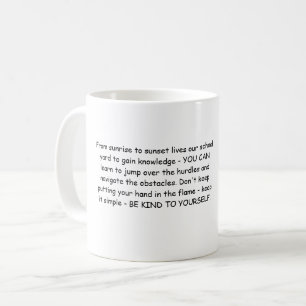Caneca De Café Mug de poder positivo para a sabedoria