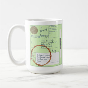 Caneca De Café MUG de Prescrição de Amantes Personalizados de P