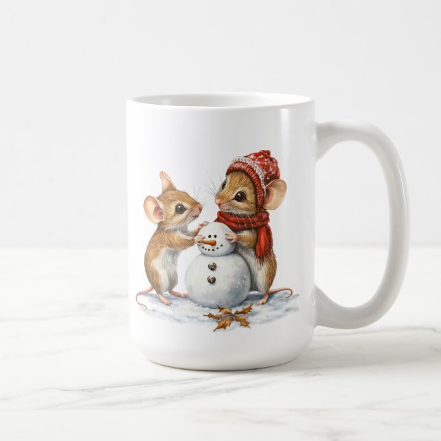 Caneca De Café Mug de Rato de inverno (Direita)