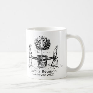 Caneca De Café Mug de Reunião da Família de Gardeners com Nome pe