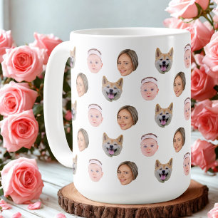 Caneca De Café Mug De Rosto Personalizado, Caneta Fotográfica Per
