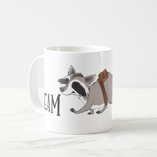 Caneca De Café Mug de Rube de Equipe (Frente Esquerda)