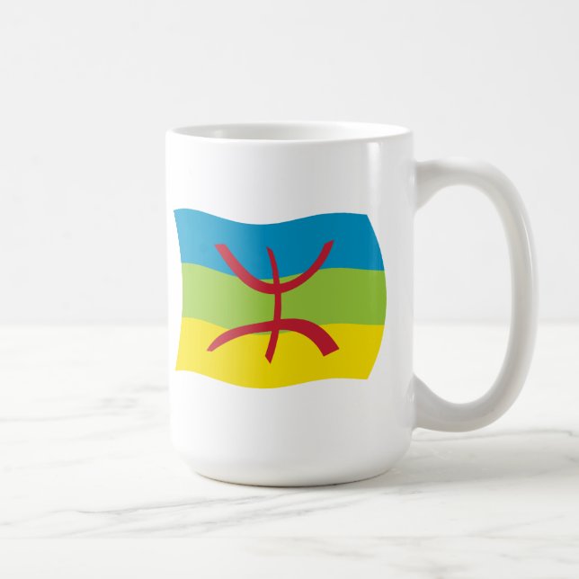 Caneca De Café Mug de Sinalizador de Pessoas Berber (Direita)