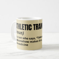 Mug De Treinador Atletico Com Definição Engraçada