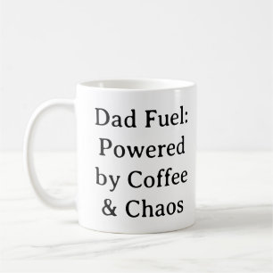 Caneca De Café Mug de vida do pai - Combustível para Pai alimenta