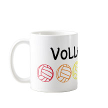 Mug de Voleibol Arco-íris