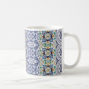 Caneca De Café mug déco azulejos