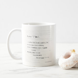Caneca De Café Mug Definido Pelo Amor
